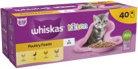 Karma dla kotów Whiskas Kitten Poultry Feasts in Jelly 40 pcs 
