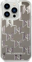Чохол Karl Lagerfeld Liquid Glitter Monogram for iPhone 14 Pro 