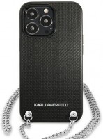 Etui Karl Lagerfeld Leather Textured and Chain for iPhone 13 Pro 