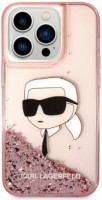 Etui Karl Lagerfeld Glitter Karl Head for iPhone 14 Pro Max 