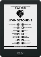 Zdjęcia - Czytnik e-book ONYX BOOX Livingstone 3 