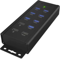 Кардридер / USB-хаб Icy Box IB-HUB1703-QC3 