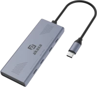 Кардридер / USB-хаб Akasa AK-CBCA32-18BK 