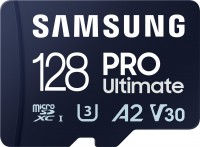 Zdjęcia - Karta pamięci Samsung PRO Ultimate + Reader microSDXC 128 GB