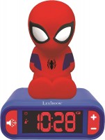 Фото - Радіоприймач / годинник Lexibook Spider-Man Nightlight Alarm Clock 