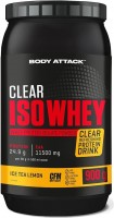 Протеїн Body Attack Clear Iso Whey 0.9 кг