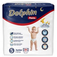 Zdjęcia - Pielucha Dolphin Pants Junior 5 / 24 pcs 