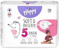 Pielucha Bella Baby Happy Soft & Delicate Junior 5 / 38 pcs 