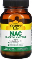 Фото - Амінокислоти Country Life NAC 750 mg 30 cap 