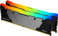 Pamięć RAM Kingston Fury Renegade DDR4 RGB 2x32Gb KF436C18RB2AK2/64