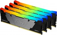 Pamięć RAM Kingston Fury Renegade DDR4 RGB 4x32Gb KF436C18RB2AK4/128