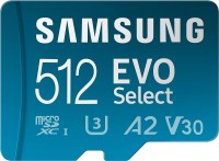 Фото - Карта пам'яті Samsung EVO Select microSDXC + Adapter 512 ГБ