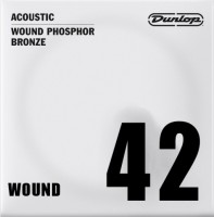 Фото - Струни Dunlop Phosphor Bronze Single 42 