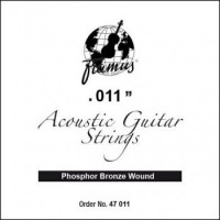 Фото - Струни Framus Single Plain Steel Phosphor Bronze 11 