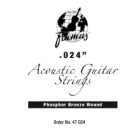 Zdjęcia - Struny Framus Single Phosphor Bronze Wound 24 