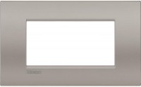 Фото - Рамка для розетки / вимикача Bticino Livinglight AIR LNC4804SB 