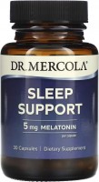 Фото - Амінокислоти Dr Mercola Sleep Support 5 mg Melatonin 30 cap 