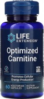 Zdjęcia - Spalacz tłuszczu Life Extension Optimized Carnitine 60 cap 60 szt.