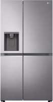 Холодильник LG GS-LV70PZTD нержавіюча сталь