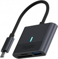 Кардридер / USB-хаб Rapoo UCR-3001 