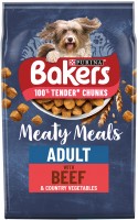 Zdjęcia - Karm dla psów Bakers Adult Meaty Meals Beef 