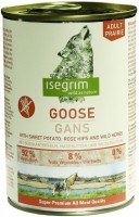 Karm dla psów Isegrim Adult Prairie Canned with Goose 