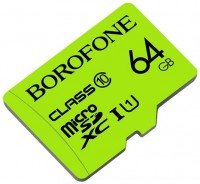Фото - Карта пам'яті Borofone microSD Class 10 64 ГБ