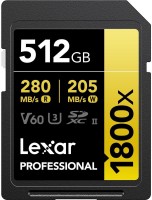 Фото - Карта пам'яті Lexar Professional 1800x UHS-II SDXC 512 ГБ