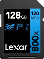Фото - Карта пам'яті Lexar High-Performance 800x SD UHS-I Card BLUE Series 128 ГБ