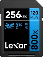 Карта пам'яті Lexar High-Performance 800x SD UHS-I Card BLUE Series 256 ГБ