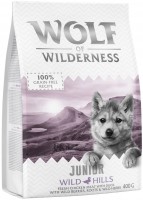 Karm dla psów Wolf of Wilderness Wild Hills Junior 0.4 kg