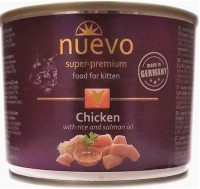 Корм для кішок Nuevo Kitten Canned with Chicken  200 g