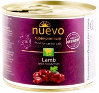 Zdjęcia - Karma dla kotów Nuevo Senior Canned with Lamb  200 g