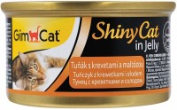 Фото - Корм для кішок Gimpet Adult Shiny Cat Tuna/Shrimp/Malt 70 g 