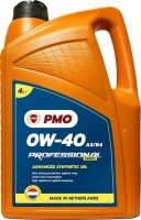 Zdjęcia - Olej silnikowy PMO Professional-Series 0W-40 A3/B4 4 l