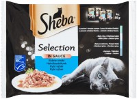 Фото - Корм для кішок Sheba Select Slices Fish Collection in Gravy 4 pcs 