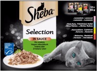 Karma dla kotów Sheba Select Slices Mixed Collection in Gravy 12 pcs 