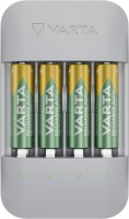 Зарядка для акумуляторної батарейки Varta Eco Charger Pro Recycled + 4xAA 2100 mAh 
