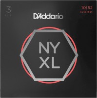 Фото - Струни DAddario NYXL Nickel Wound 10-52 (3-Pack) 