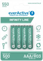 Акумулятор / батарейка everActive Infinity Line 4xAAA 550 mAh 