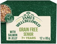 Фото - Корм для кішок James Wellbeloved Senior Cat Salmon in Jelly 12 pcs 