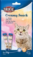 Karma dla kotów Trixie Creamy Snacks Shrimps 5 pcs 