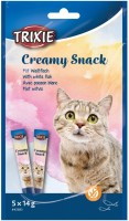 Корм для кішок Trixie Creamy Snacks Fish 5 pcs 