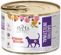 Корм для кішок 4Vets Natural Gastro Intestinal Cat Canned 185 g 