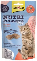 Karma dla kotów GimCat Nutri Pockets Fish 60 g 