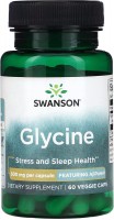 Фото - Амінокислоти Swanson Glycine 500 mg 60 cap 