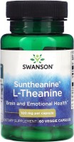 Фото - Амінокислоти Swanson Suntheanine L-Theanina 100 mg 60 cap 