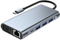 Кардридер / USB-хаб Tech-Protect V7-Hub 10in1 