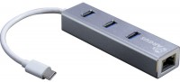 Кардридер / USB-хаб Argus IT-410 