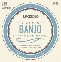 Zdjęcia - Struny DAddario Stainless Steel Banjo 10-20 